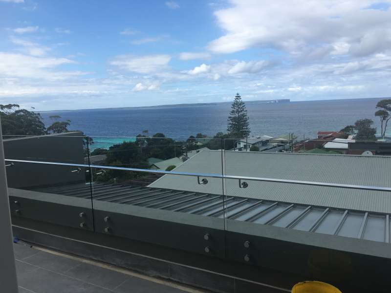 Frameless Glass on Balcony.