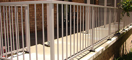 View our range of aluminium picket balustrades